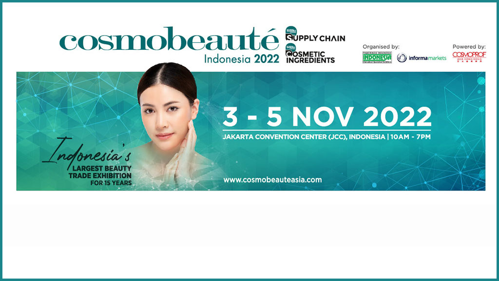 Cosmobeaute Indonesia Exhibition 2022 Jakarta Convention Center (JCC)